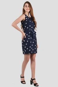 Trendy Printed Dress3 - XXXL