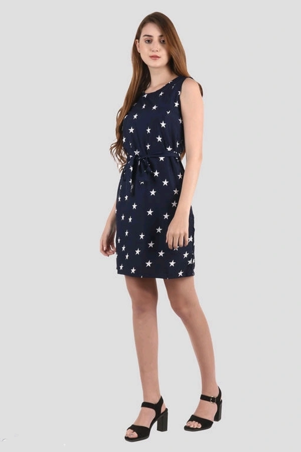 Trendy Printed Dress3 - XXXL
