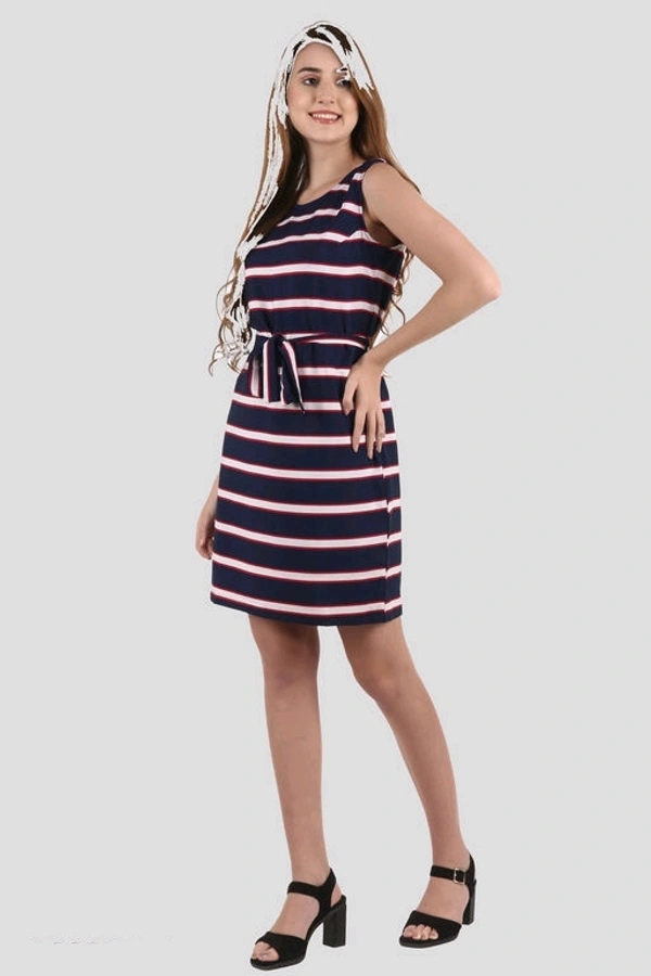 Trendy Printed Dress33 - S