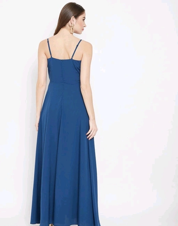 U&F Poly V-neck Party Dress57 - XL