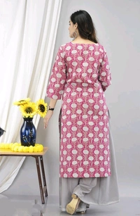 Women Rayon Attractive Kurta with Dupatta set - S