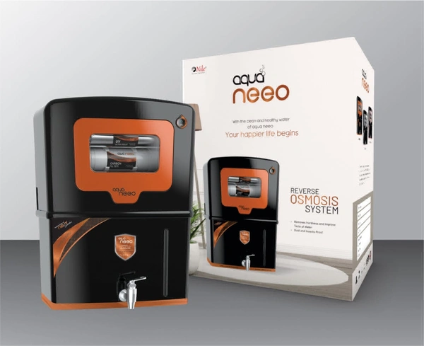 Ro Aqua Neeo Water Purifier 12 Liter - Black