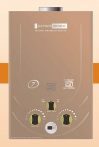 Gas Geyser SS 6 Liter Geyser Word  - Golden Tainoi