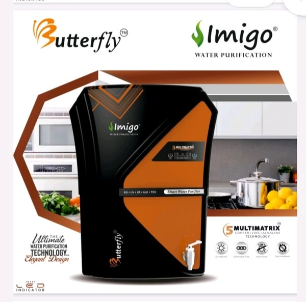 Imigo Ro Water Purifier Imigo 12 Liter  Call 7573881001 - Web Orange