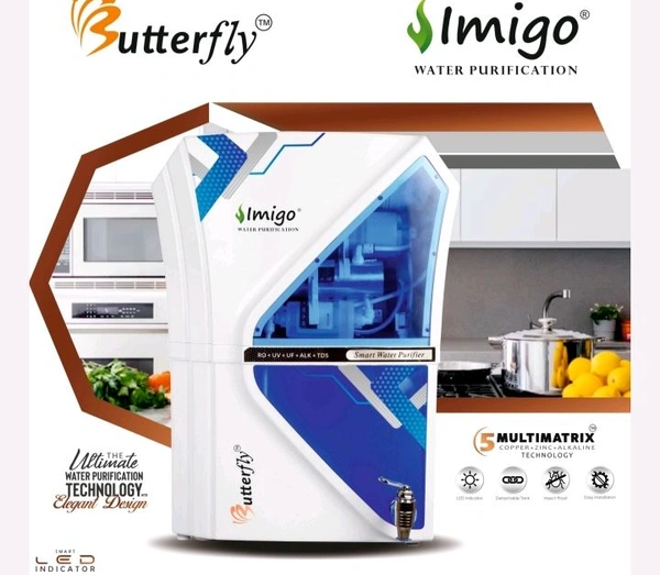 Imigo Ro Water Purifier Imigo 12 Liter  Call 7573881001 - Web Orange