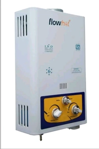 Flow Hot Gas Geyser 6 Liter Flow Hot - White