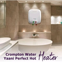 Crompton Electric Geyser 6 Liter Repid Jet - White