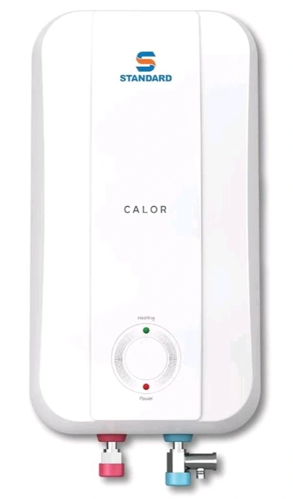 Hevalls Standard Electric Geyser 5 Liter  - White, 5 Litre