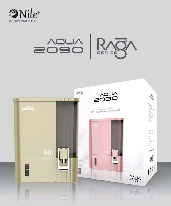 Ro Water Purifier Aqua 2090 Zink Cooper Alkaline Call 7573881001 - Gray
