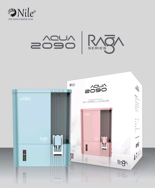 Ro Water Purifier Aqua 2090 Zink Cooper Alkaline Call 7573881001 - Gray