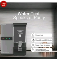 Finepure Ro Water Purifier Finpure Zink Cooper Alkaline Call 7573881001 - Gray