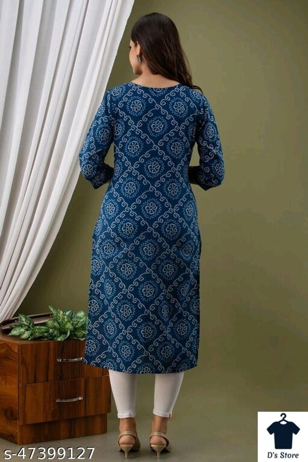 womens embroidery long partywear kurta - M