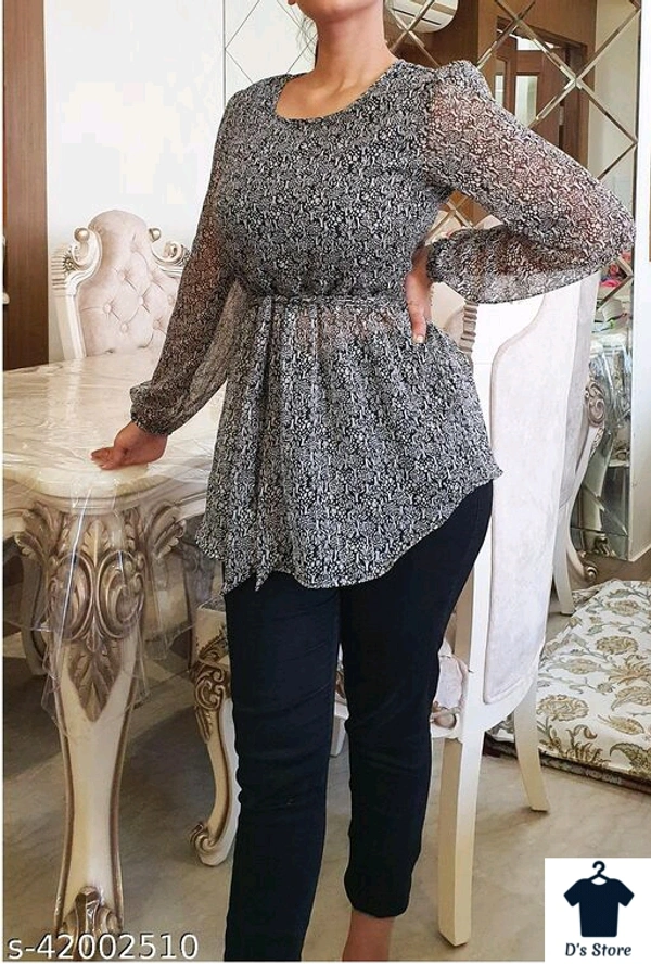 Women Grey Top - S
