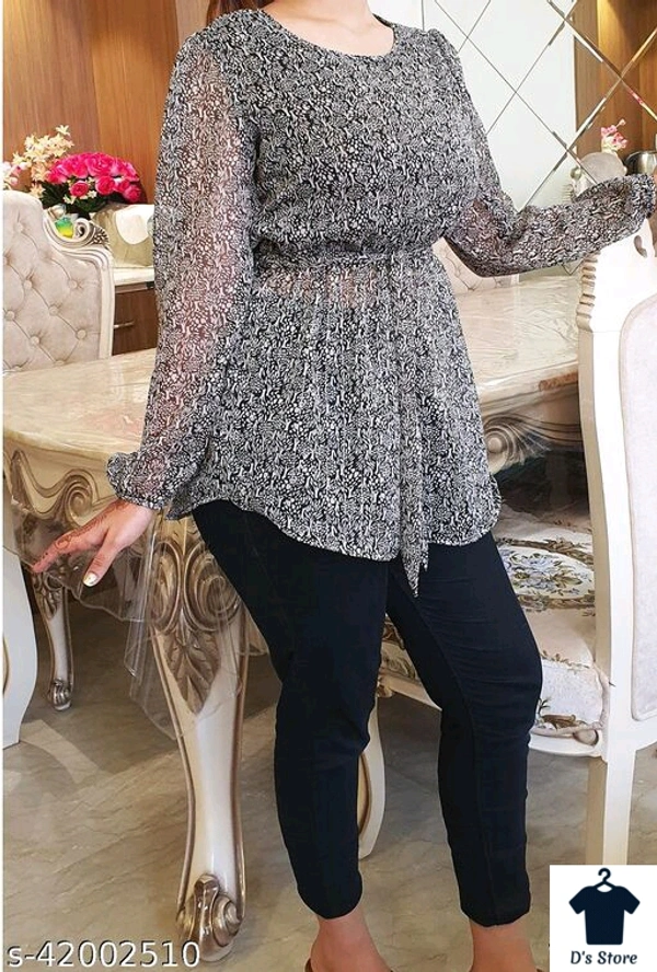 Women Grey Top - S