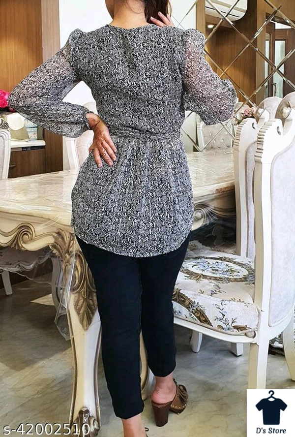 Women Grey Top - M