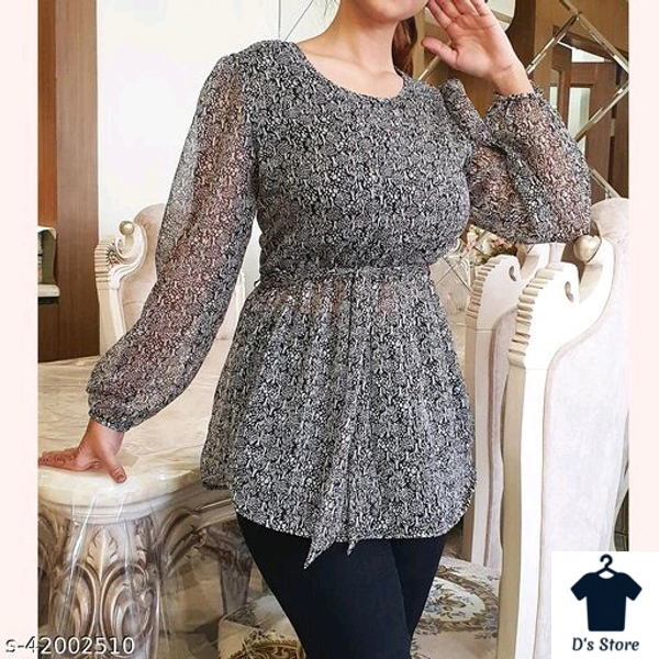 Women Grey Top - XL