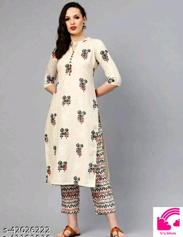 Adrika Voguish Women Kurta Set  - XL