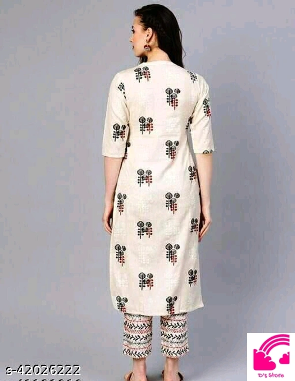 Adrika Voguish Women Kurta Set  - XL