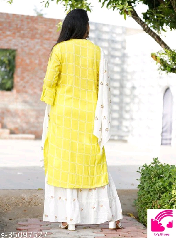 Kurta Sharara Kurta Sets  - M