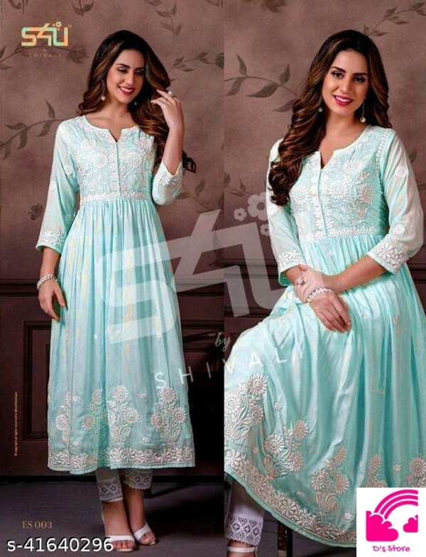 Aishaini Graceful Women Kurta Sets  - M