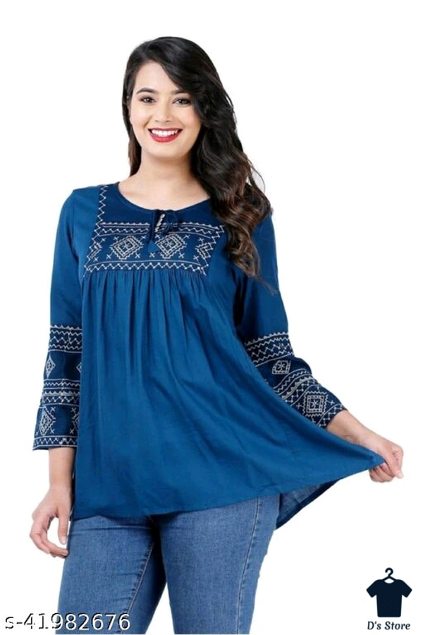 Blue Embryonic Top - XL
