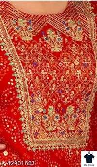 Alisha Superior Women Kurta Set With Sharara - XXL