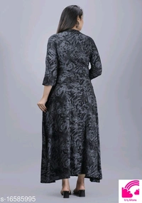 WOMEN ANARKALI KURTIS  - M