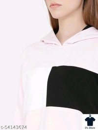 Elegance women's  Hoodie Pink colour style Hoodies - M