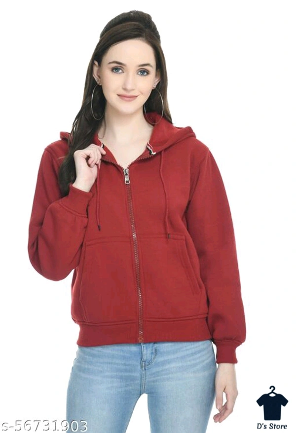 yogyata women sweatshirt with hodded - M