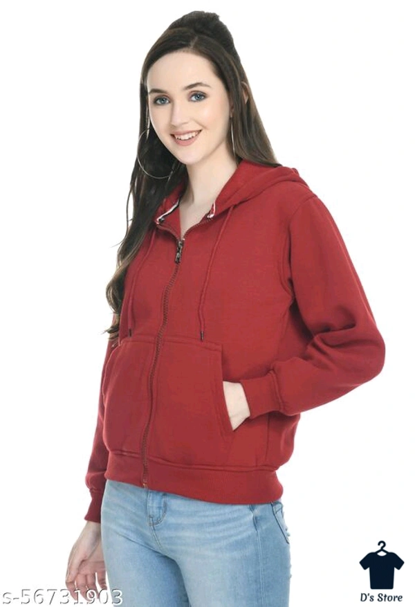 yogyata women sweatshirt with hodded - L
