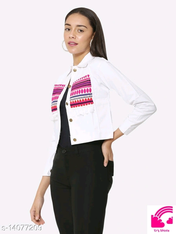 Stylemyth Women / Girls Denim Jackets  - L