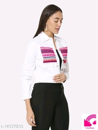 Stylemyth Women / Girls Denim Jackets  - L