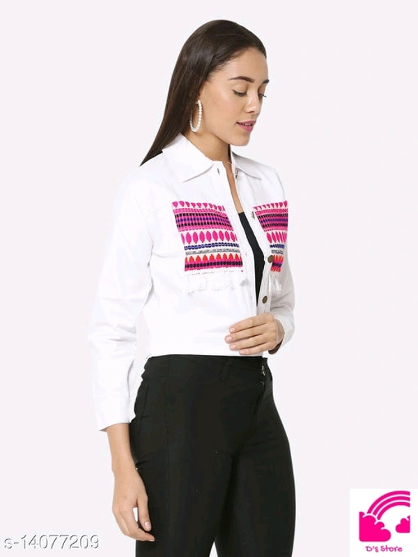Stylemyth Women / Girls Denim Jackets  - L