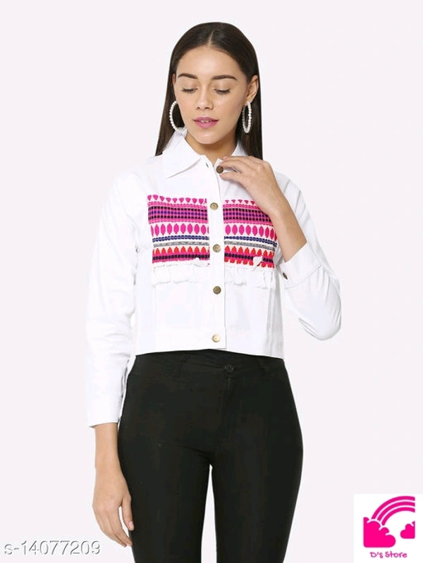Stylemyth Women / Girls Denim Jackets  - L