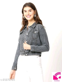 Stylemyth Women / Girls Denim Jackets  - XS