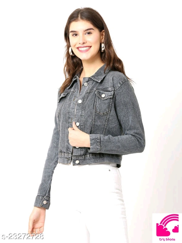 Stylemyth Women / Girls Denim Jackets  - XS