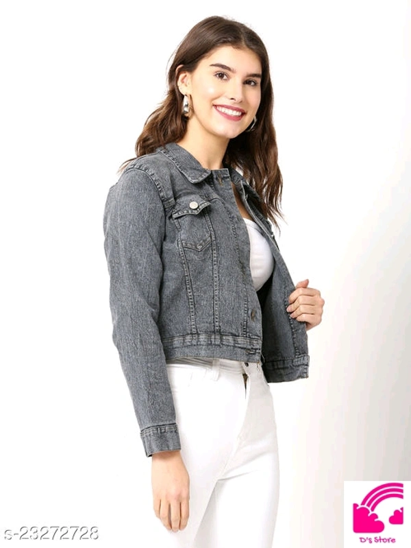 Stylemyth Women / Girls Denim Jackets  - XS