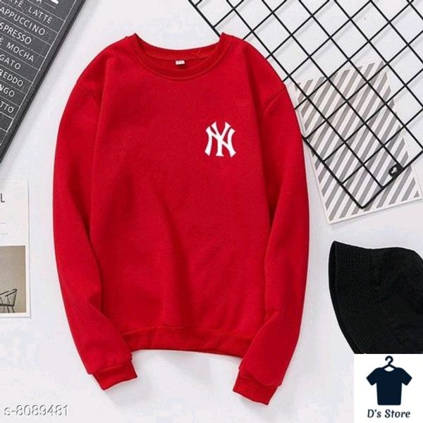 Stylish Red Women Sweatshirt - XL