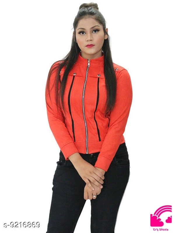 Hautemoda Full Sleeve Solid Women Jackets  - M