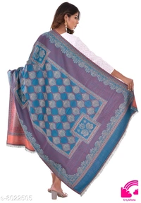 Rajasthani Traditional Sanganeri Women Printed Shawl - FreeSize