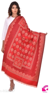 Rajasthani Traditional Sanganeri Women Printed Shawl - FreeSize