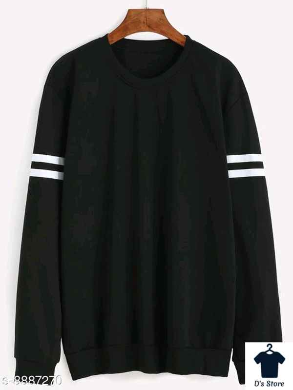 Veronica Women Printed Sweatshirt With Pullover Black - L