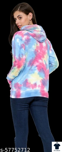 Trendy Stylish Women Multiple Color Hoodie - M