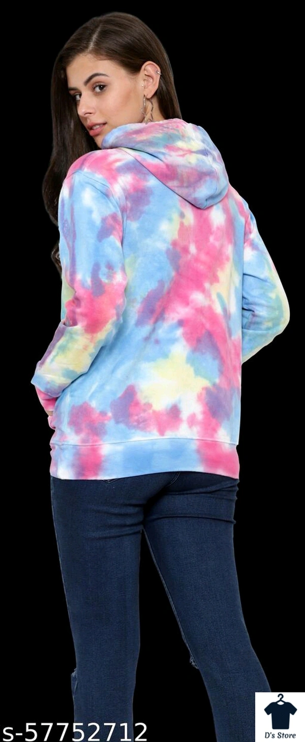 Trendy Stylish Women Multiple Color Hoodie - M