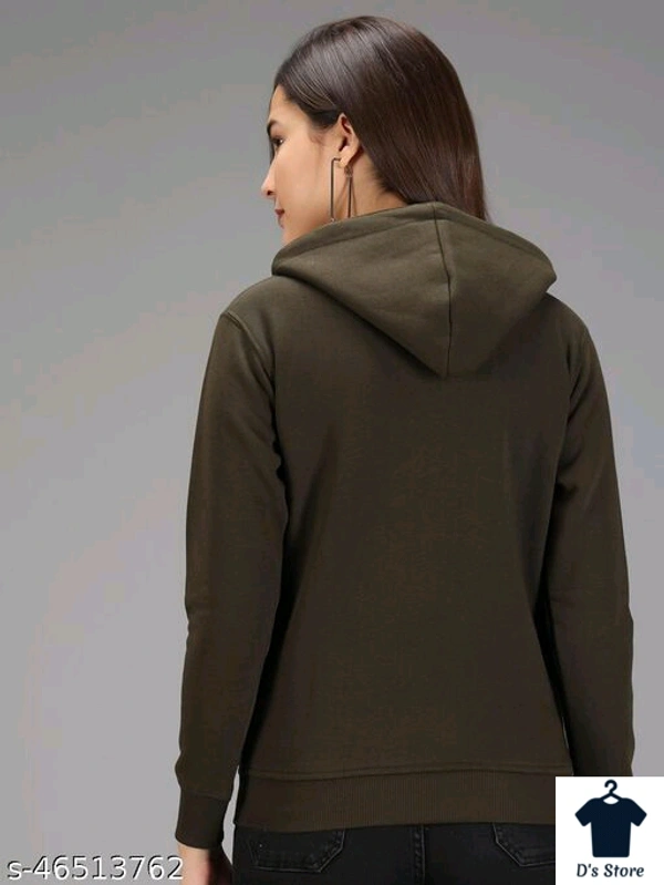New Beuty Printed Women Hoodie - XL
