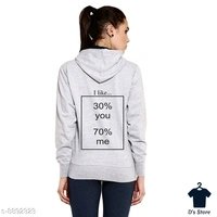Cool Girls Mickey Printed Women Grey Front Hoodie - 2Xl