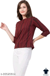 Pair Of 2 Women Purple And Maroon Top - S