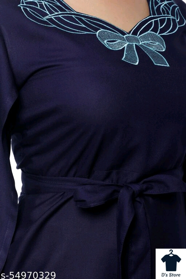 Fancy Graceful Purple Women Top - XS