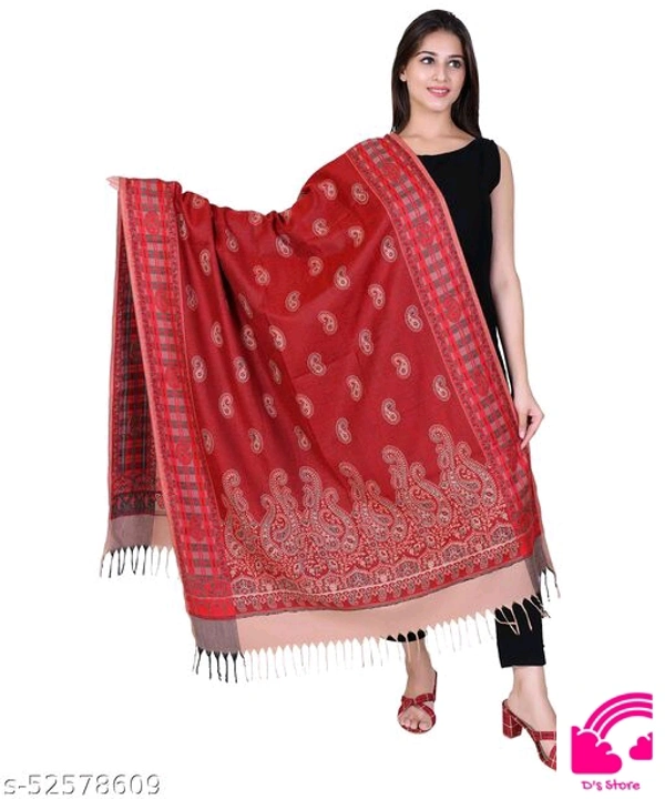 Suitsup Multicolour Women Bridal Shawl HB199 - FreeSize