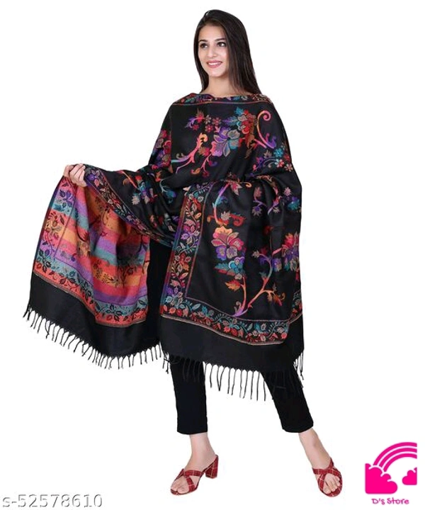 Suitsup Multicolour Women Bridal Shawl HB199 - FreeSize